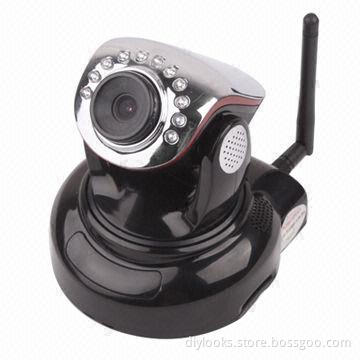 Horizontally 350° and Vertically 100° Wireless IP Camera